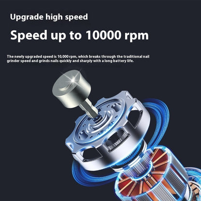 The Shield-Smooth™ | Precision Electric Nail Grinder