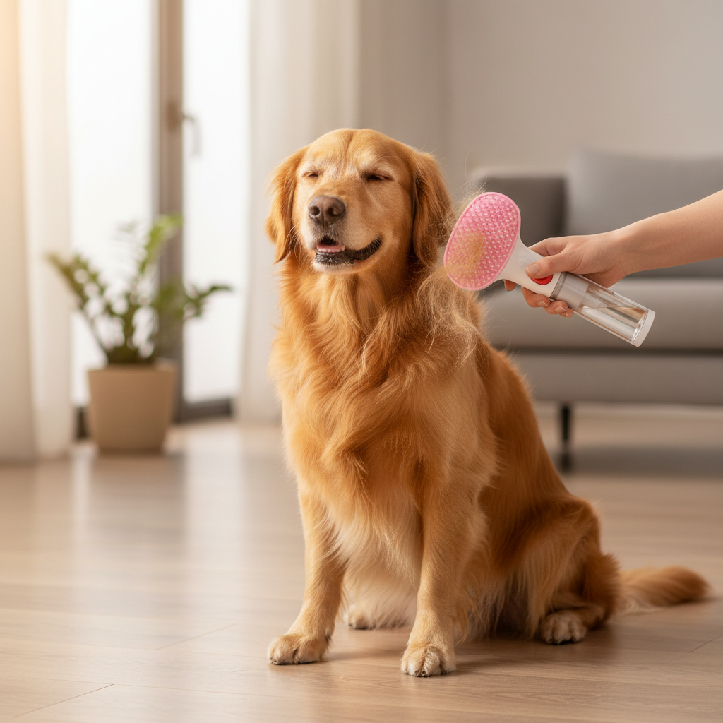 Golden Retriever grooming
