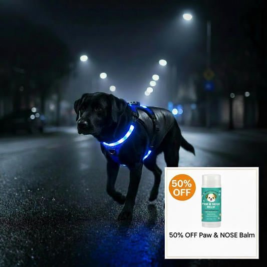 Night walk dog - 50% OFF Paw Balm retry